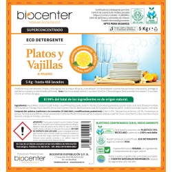 Detergente ecológico para Lana y prendas delicadas - Biocenter - envase Ecofriendly 2000 ml