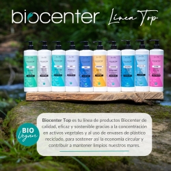 BIOCENTER Gel de ducha y Champú natural 2 en 1 - Línea Top - Ecológico y vegano 500 ml